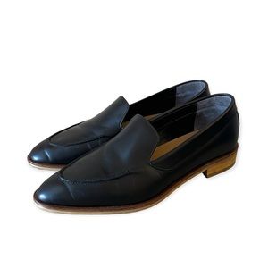 Everlane Italian Leather The Modern Slip On Loafer Black 6.5